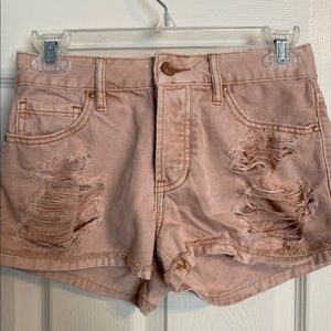 Nude pink PAC Sun shorts